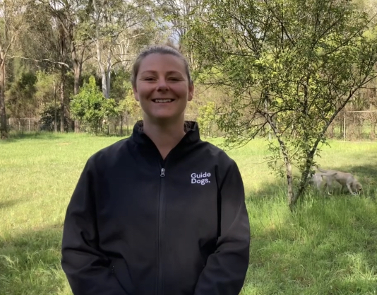 A smiling Melinda Bowden